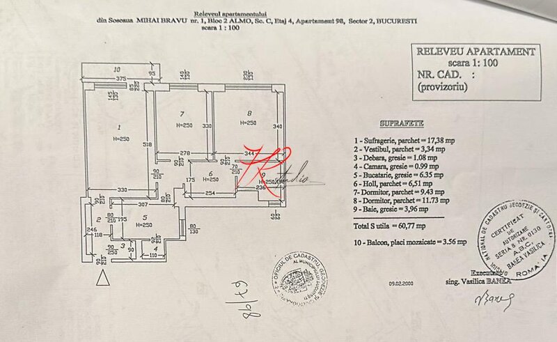 Obor, magazin Obor, vanzare apartament 3 camere circular